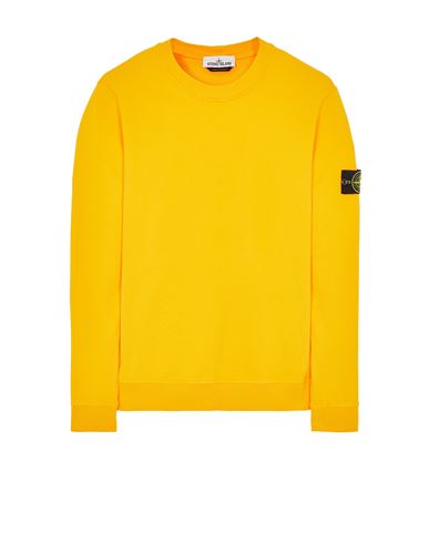 STONE ISLAND 63020 Sweatshirt Man Yellow EUR 172