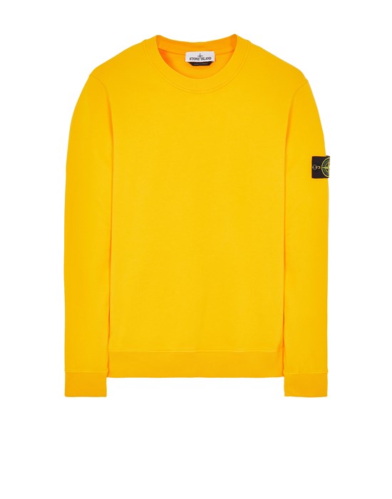  STONE ISLAND 63020 Sweatshirt Man Yellow