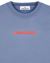 3 of 4 - Sweatshirt Man 60535 ORGANIC COTTON POLYESTER SEAQUAL® YARN FLEECE_'MICROGRAPHIC' PRINT Detail D STONE ISLAND