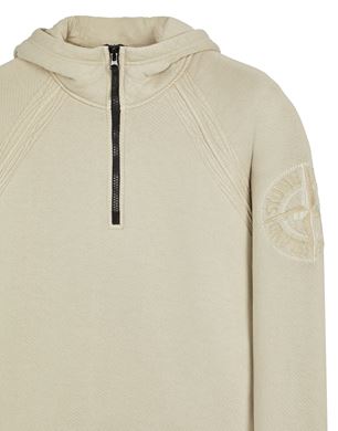 Stone island store half zip hoodie