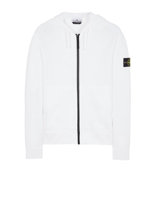  STONE ISLAND 64220 Sweatshirt Homme Blanc
