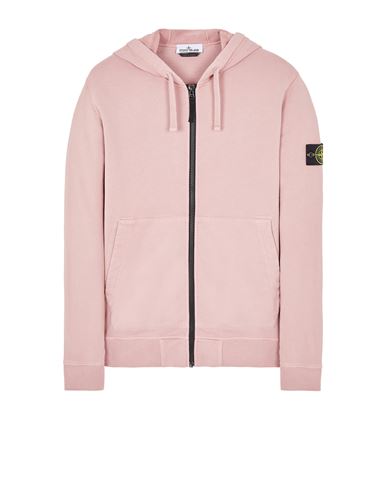 STONE ISLAND 64220 Sweatshirt Man Pink Quartz USD 457