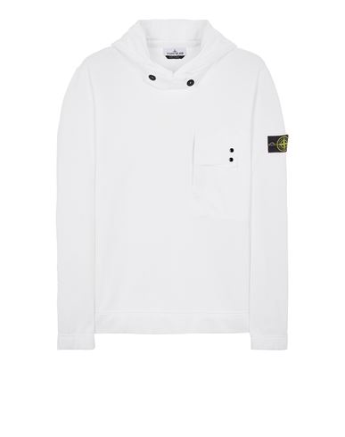 STONE ISLAND 64820 Sweatshirt Man White EUR 430