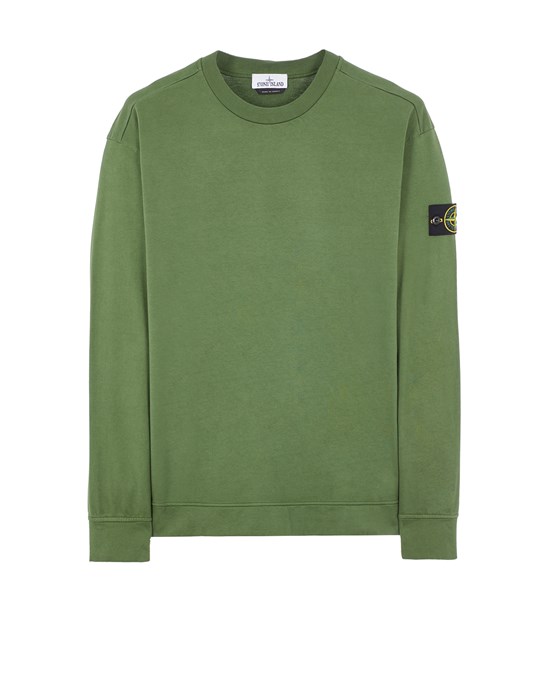  STONE ISLAND 63750 Sweatshirt Man Olive Green