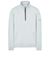 1 of 4 - Sweatshirt Man 60435 ORGANIC COTTON POLYESTER SEAQUAL® YARN FLEECE_'MICROGRAPHIC' PRINT Front STONE ISLAND