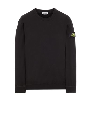 STONE ISLAND 61720 Sweatshirt Homme Noir EUR 182