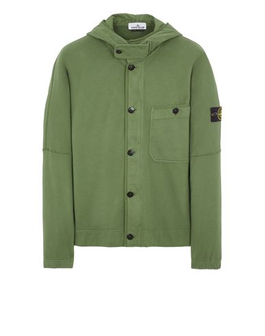 STONE ISLAND 60120 Sweatshirt Man Olive Green EUR 291