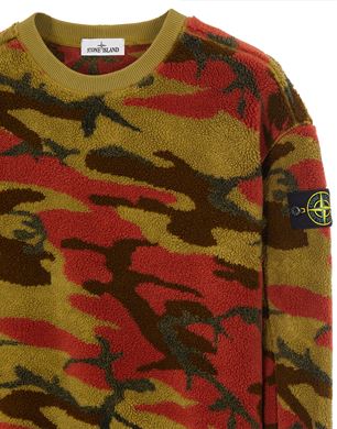 Colorful Camo T-shirt Red Orange Yellow Camo Men's Orange Camo T