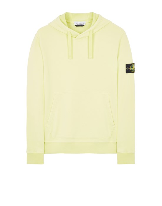 Sold out - STONE ISLAND 64120 Sweatshirt Homme Citron