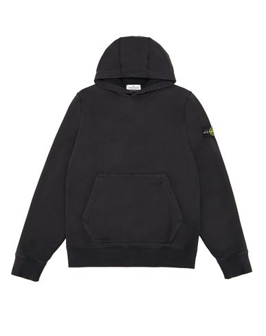 STONE ISLAND TEEN 61640 Sweatshirt Man Black EUR 199