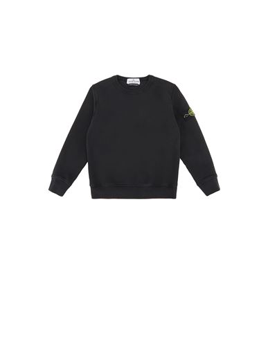 STONE ISLAND KIDS 61340 Sweatshirt Man Black EUR 146