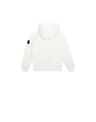 Stone island store junior white sweatshirt