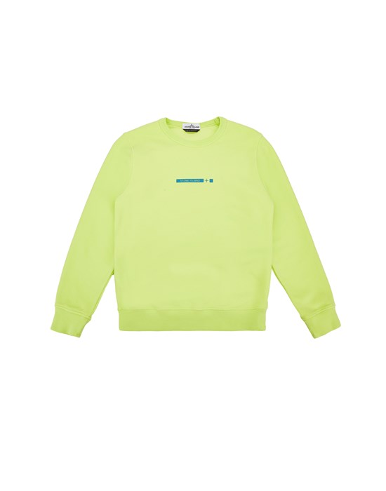 Sweatshirt Man 62345 ‘MICRO GRAPHIC TWO’ Front STONE ISLAND JUNIOR