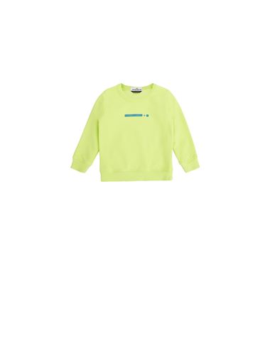 STONE ISLAND BABY 62345 ‘MICRO GRAPHIC TWO’  Sweatshirt Man Lemon GBP 128