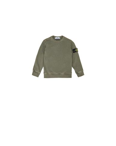STONE ISLAND BABY 61441 T.CO+OLD Sweatshirt Homme Vert olive EUR 135