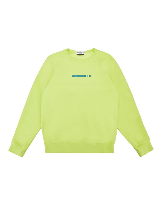 Sweatshirt Herr 62345 ‘MICRO GRAPHIC TWO’ Front STONE ISLAND TEEN
