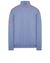 2 of 4 - Sweatshirt Man 60435 ORGANIC COTTON POLYESTER SEAQUAL® YARN FLEECE_'MICROGRAPHIC' PRINT Back STONE ISLAND