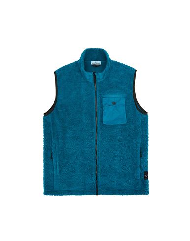 STONE ISLAND TEEN 62043 Sweatshirt Homme Bleu pétrole EUR 279