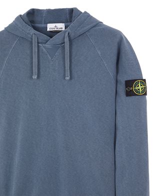 Stone Island Hooded Sweatshirt Periwinkle in Blue for Men