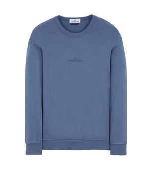 Stone island 2025 blue grey sweatshirt