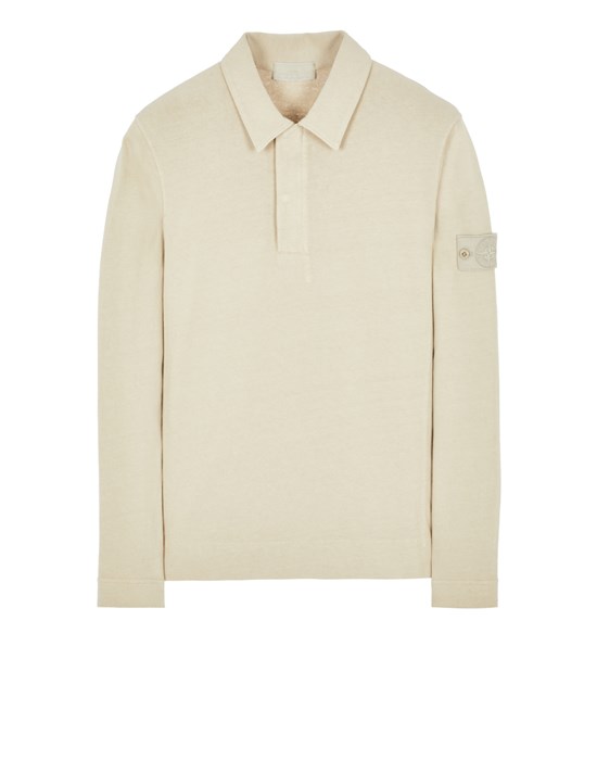 Sold out - Other colours available STONE ISLAND 635F3 STONE ISLAND GHOST PIECE Sweatshirt Man Beige