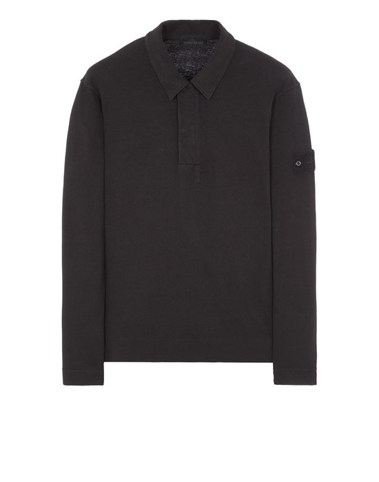 Sold out - Other colors available STONE ISLAND 635F3 STONE ISLAND GHOST PIECE Sweatshirt Man Black
