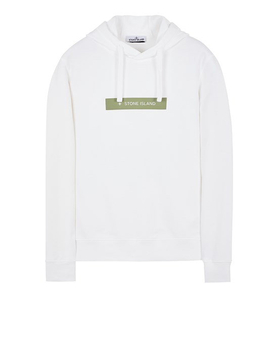  STONE ISLAND 65585 'MICRO GRAPHICS FOUR' PRINT  Sweatshirt Man White