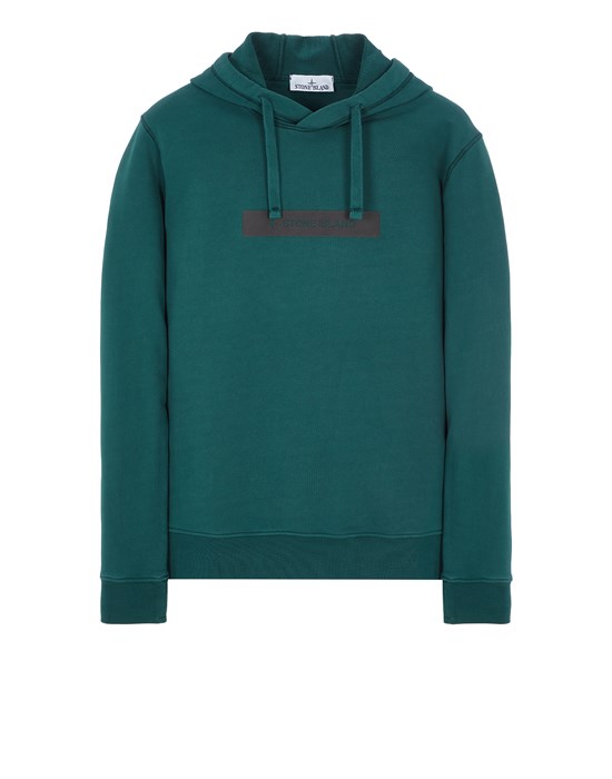 Sold out - STONE ISLAND 65585 'MICRO GRAPHICS FOUR' PRINT  Sweatshirt Man Bottle Green