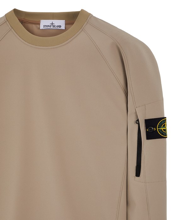 Stone island nylon crew hotsell neck sweatshirt