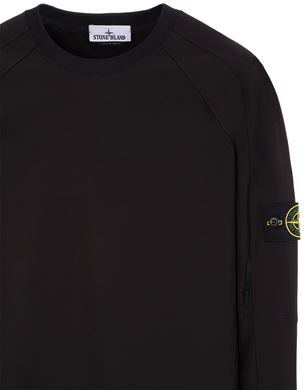 Stone island 2025 sweatshirt black mens