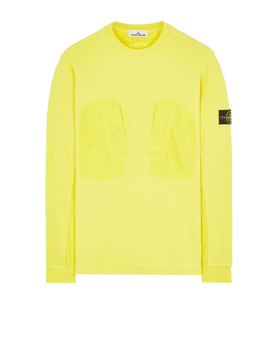  STONE ISLAND 63954 Sweatshirt Man Yellow