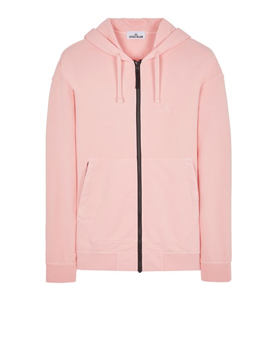  STONE ISLAND 62051 Zip sweatshirt Man Pink
