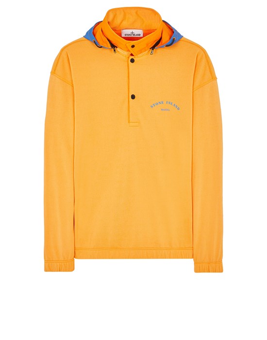 Sold out - STONE ISLAND 653X2 STONE ISLAND MARINA  Sweatshirt Man Orange