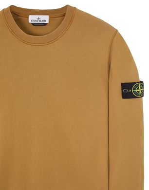 Stone Island, 63051 Sweatshirt Orange