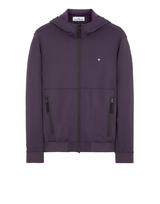 Sold out - STONE ISLAND 615G5 STONE ISLAND STELLINA Sweat avec zip Homme Bleu Encre