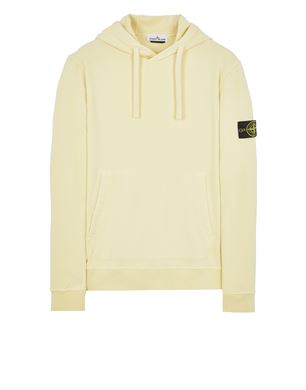 Stone island best sale hoodie lemon