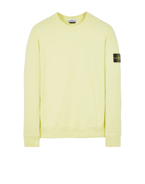  STONE ISLAND 63020 Sweatshirt Man Lemon