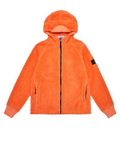 STONE ISLAND TEEN 60343 Sweatshirt Man Orange EUR 240