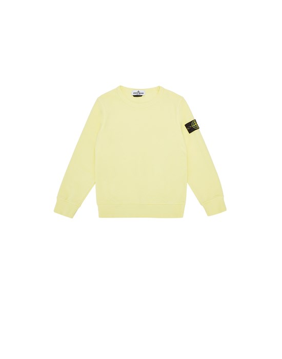 STONE ISLAND JUNIOR 61340 Sweatshirt Man Lemon