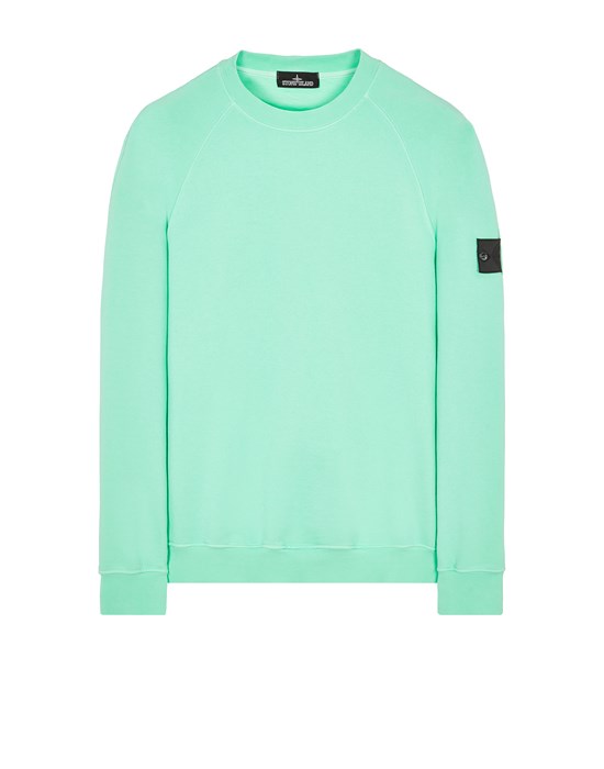 STONE ISLAND SHADOW PROJECT 60619 CREWNECK SWEATSHIRT + EMBROIDERY 
COTTON FLEECE Sweatshirt Man Light Green