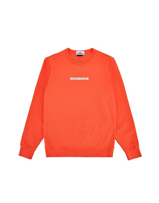 Sweatshirt Man 62439 ‘MICRO GRAPHIC TWO’ PRINT Front STONE ISLAND TEEN
