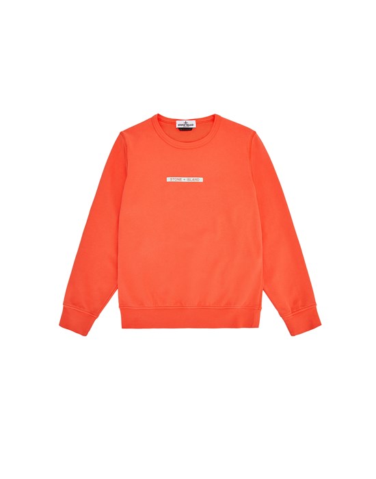 Sweatshirt Man 62439 ‘MICRO GRAPHIC TWO’ PRINT Front STONE ISLAND JUNIOR