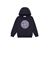 1 of 4 - Sweatshirt Man 62875 ‘SLAM SIX’ PRINT Front STONE ISLAND KIDS