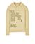 1 of 4 - Sweatshirt Man 66660 ‘FOAM ONE’ PRINT AND EMBROIDERY Front STONE ISLAND