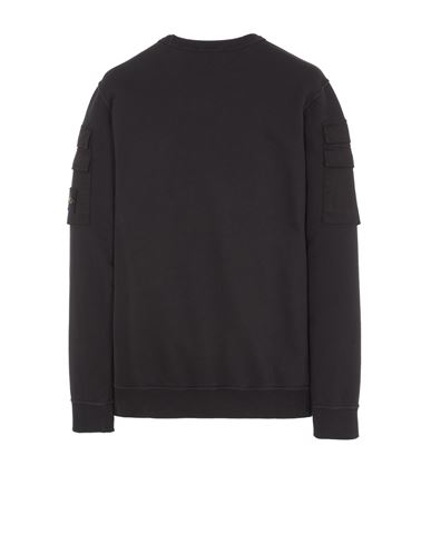 Stone island 2024 crew neck black