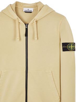 Stone island zip up hot sale jacket