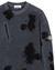 4 of 5 - Sweatshirt Man 657E4 HAND COLOURING AND GARMENT DYEING ON COTTON PILE Front 2 STONE ISLAND