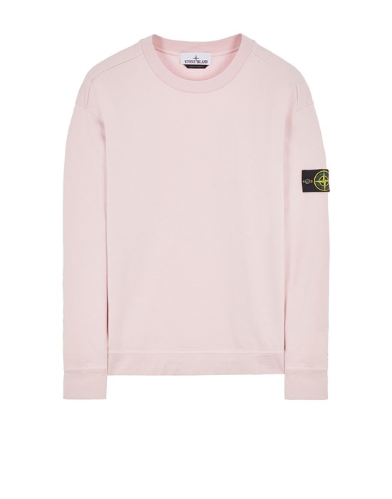 Stone Island Sweatshirt Pink Cotton