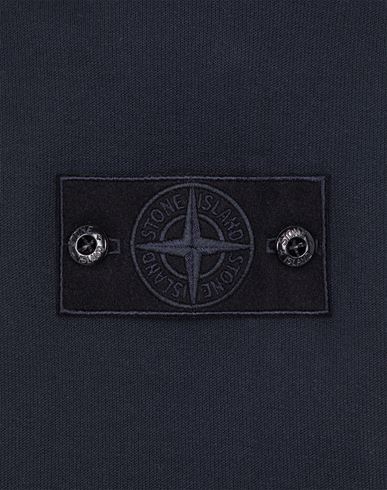 Stone island badge 2024 sleeve sweatshirt black