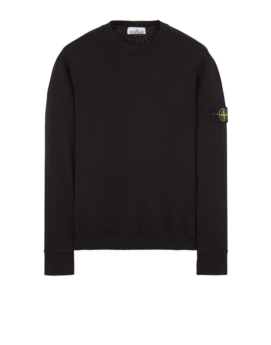 Stone Island Sweatshirt Black Cotton